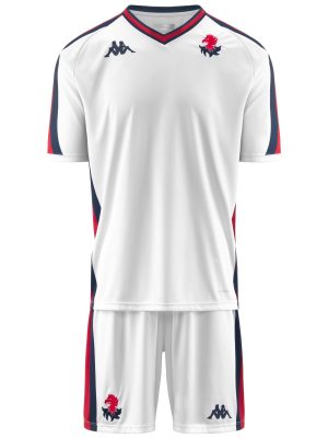 KOMBAT KIT 2025 GENOA - SETS - Shorts / T-Shirt - Man - WHITE-RED-BLUE DK
