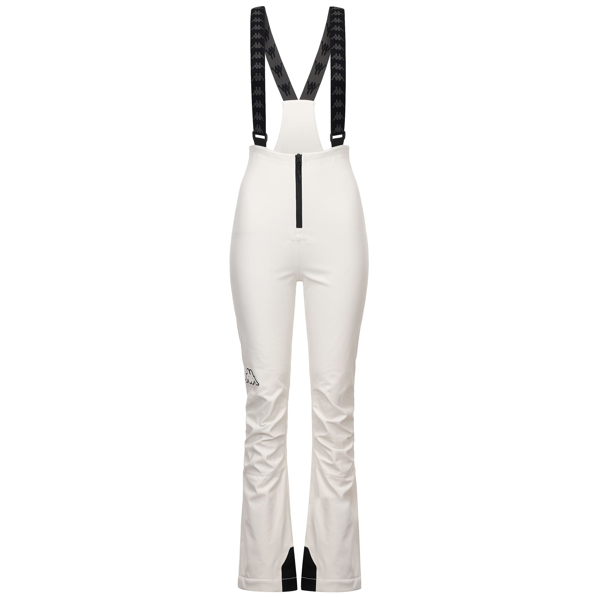 846 - Pants - Sport Trousers - Woman - White Coconut-Black