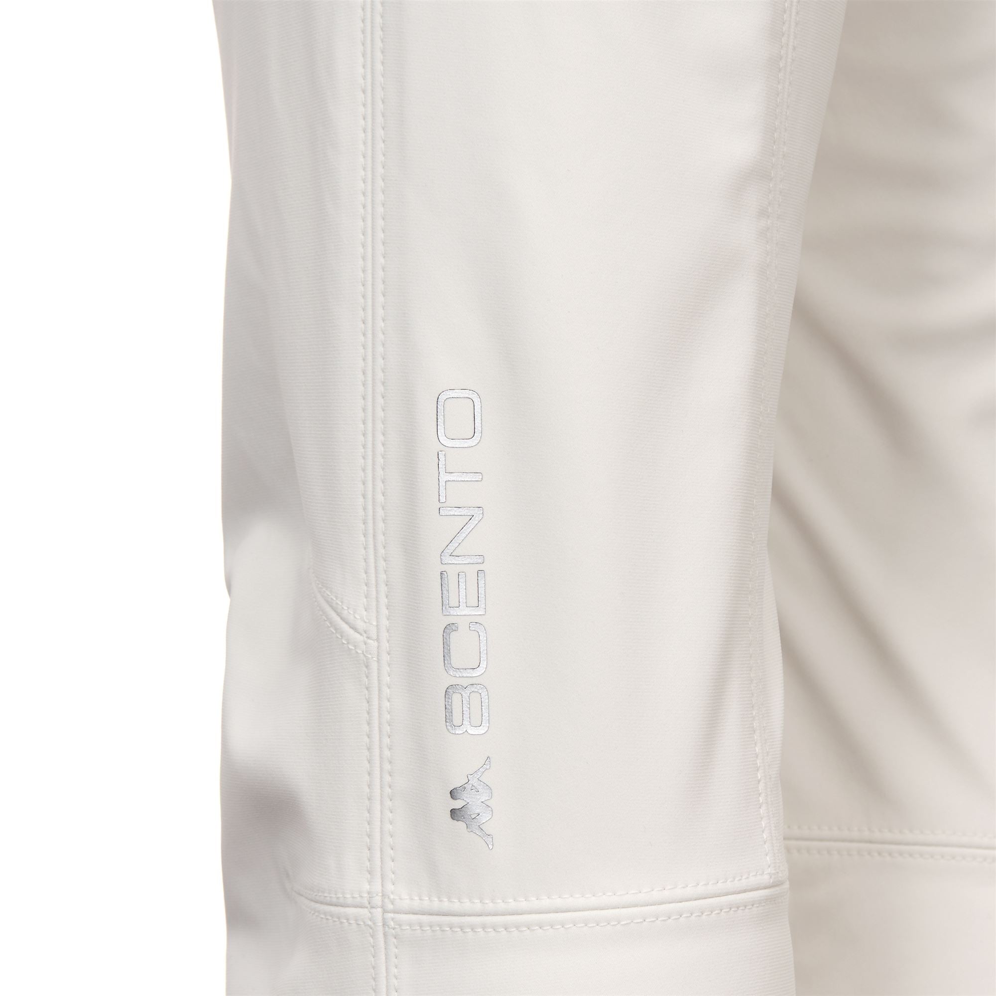 846 - Pants - Sport Trousers - Woman - White Coconut-Black - Image 3