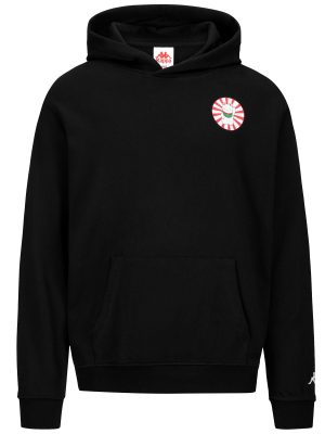 JPN CARTH - Fleece - Jumper - Man - BLACK-WHITE