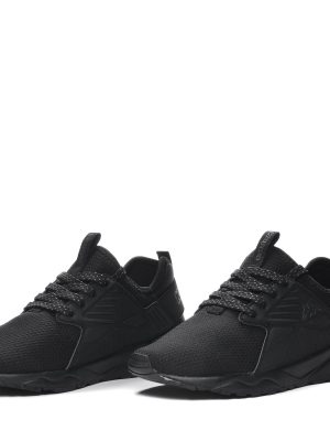 LOGO SANPUERTO KID - Sneakers - Low Cut - Kid unisex - BLACK-GREY DK