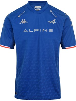 KOMBAT ALONSO ALPINE F1 - Active Jerseys - Shirt - Man - BLUE ROYAL M.-WHITE-RED