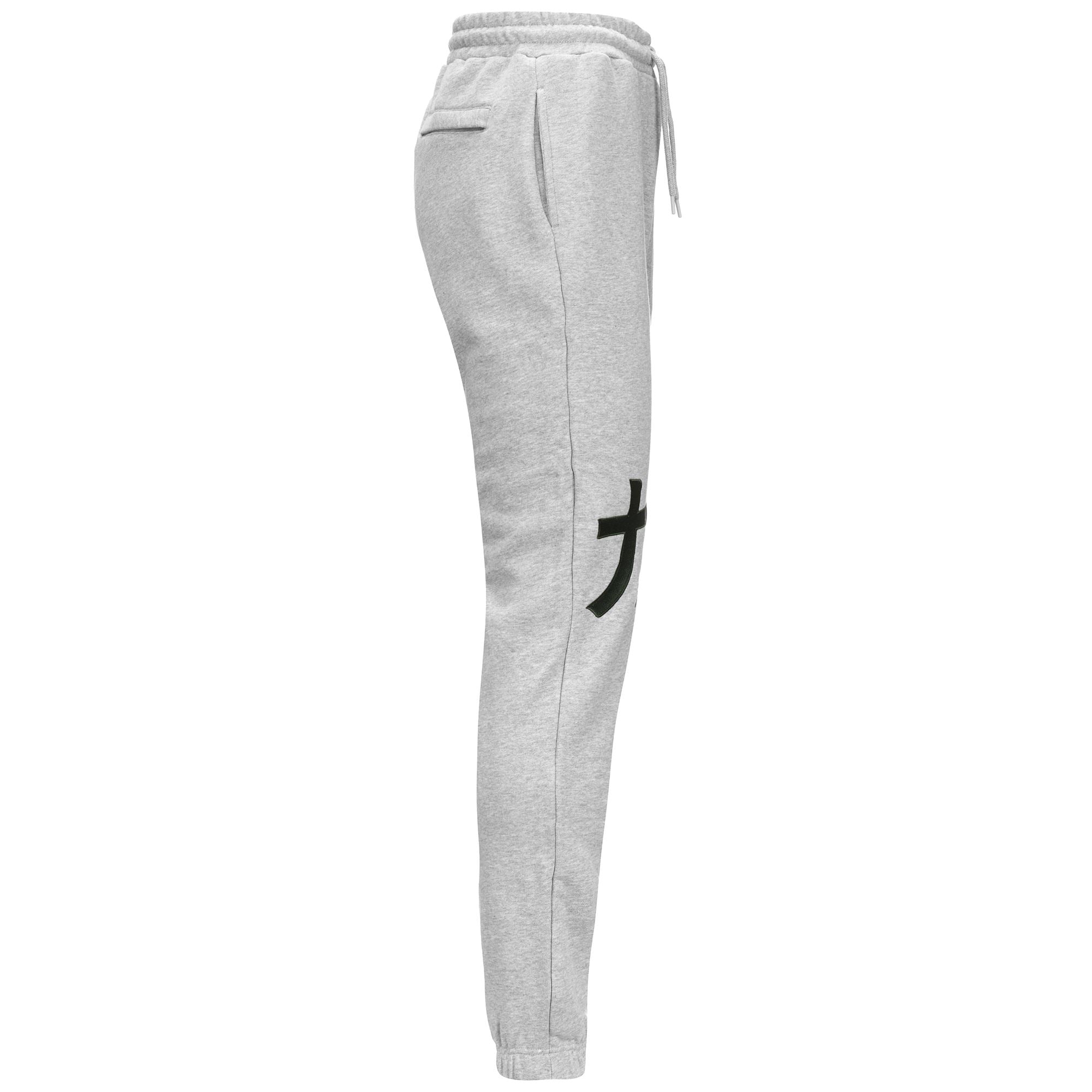 JPN GIAPS - Pants - Sport Trousers - Man - GREY MD MEL-GREEN CEDAR - Image 2