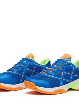 KOMBAT PADEL MATCH - Sport Shoes - Low Cut - Unisex - BLUE ROYAL-NEON GREEN