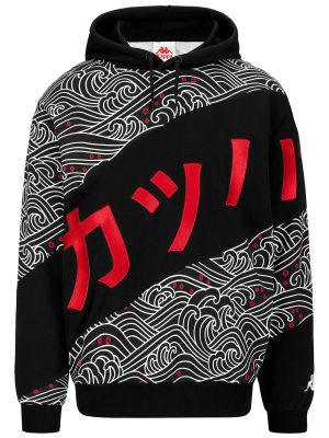 JPN GABI - Fleece - Jumper - Man - BLACK-WHITE