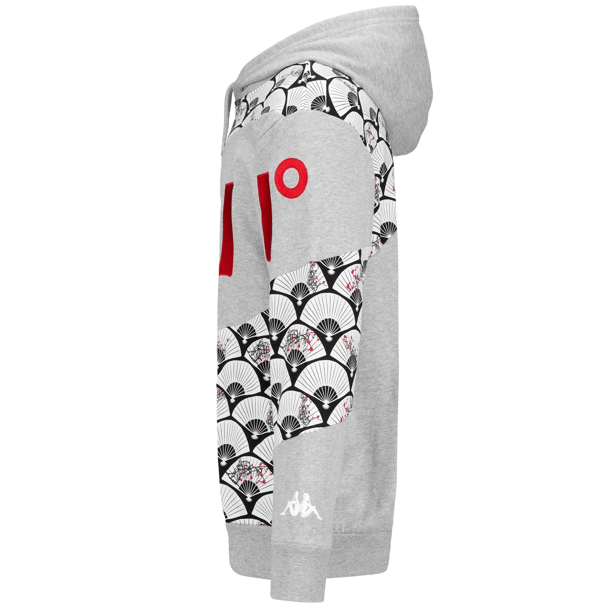 JPN GABI - Fleece - Jumper - Man - GREY MEL-WHITE - Image 2