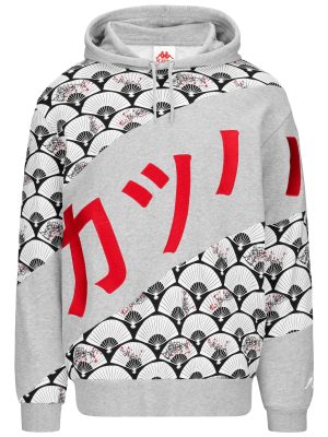 JPN GABI - Fleece - Jumper - Man - GREY MEL-WHITE