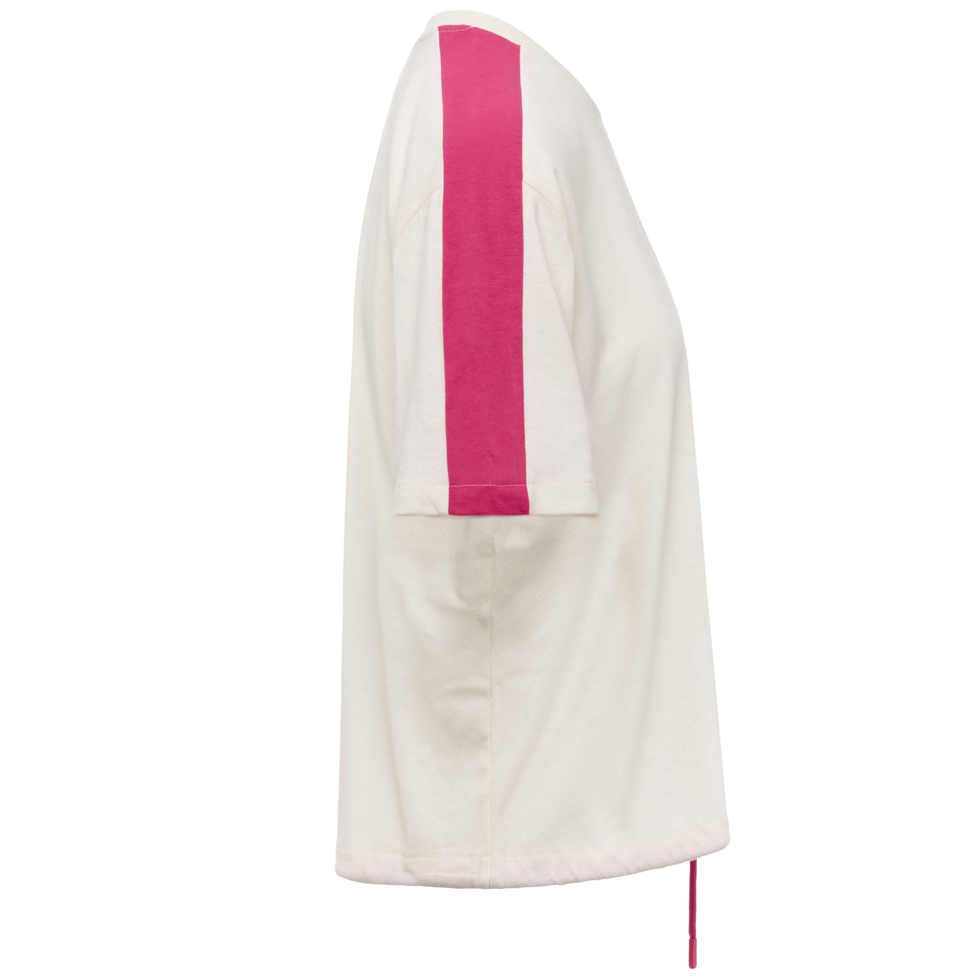 LOGO FLECA - T-ShirtsTop - T-Shirt - Woman - WHITE WHISPER-PINK FANDANGO - Image 2