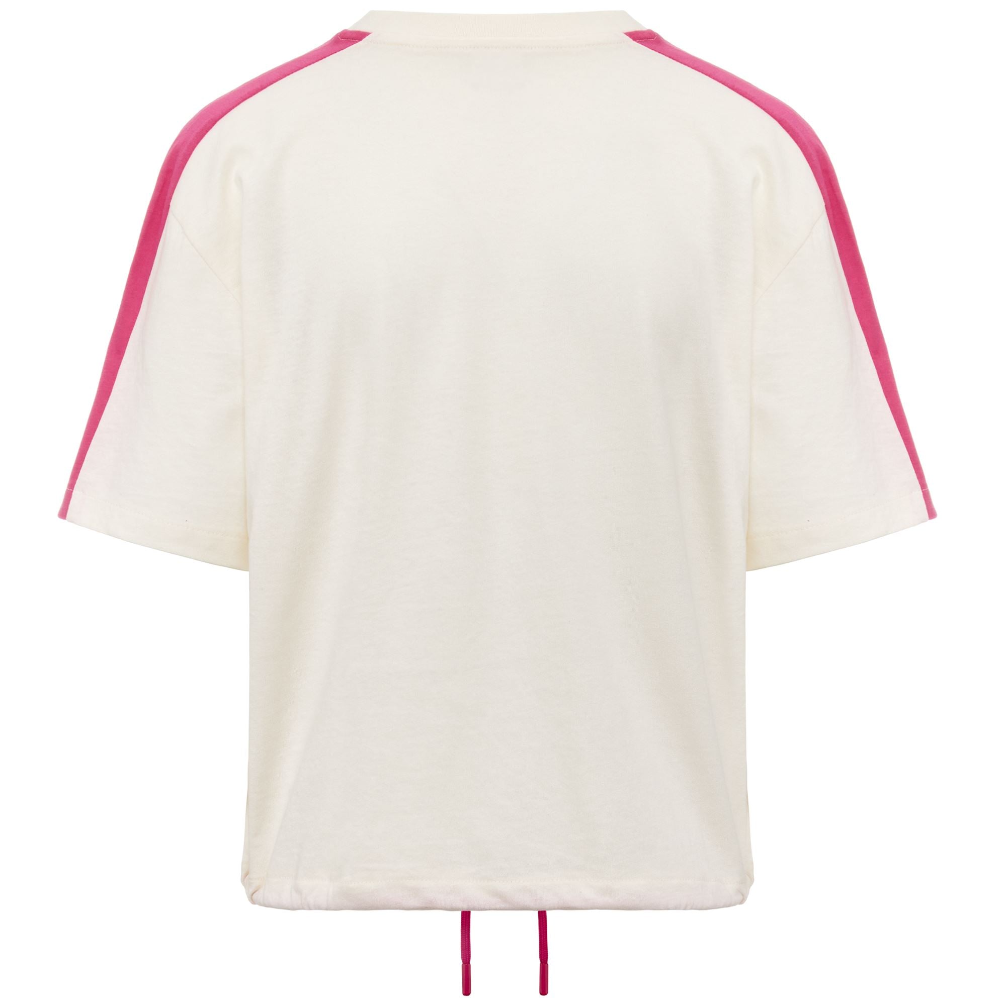 LOGO FLECA - T-ShirtsTop - T-Shirt - Woman - WHITE WHISPER-PINK FANDANGO - Image 3