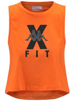 KOMBAT WKT EXINA - T-ShirtsTop - Tank - Woman - ORANGE VIBRANT