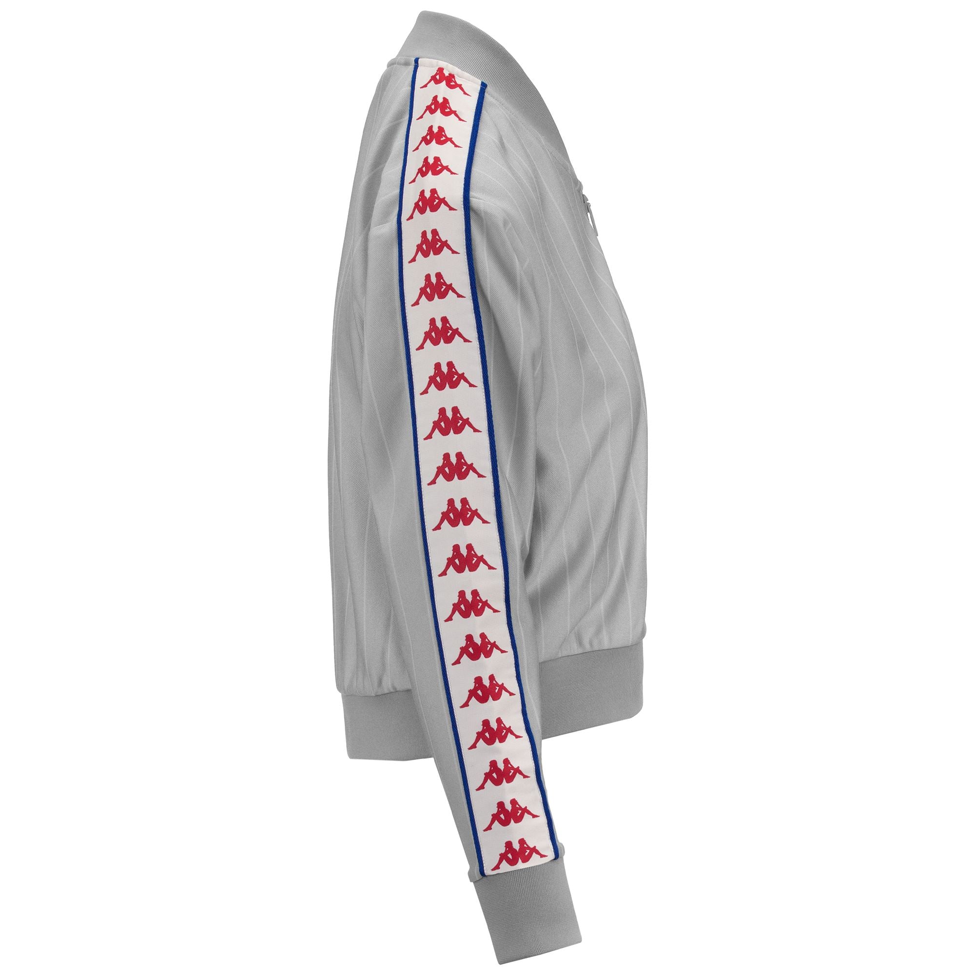 222 BANDA LENA - Fleece - Jacket - Woman - GREY-WHITE ANTIQUE-BLUE ROYAL - Image 2