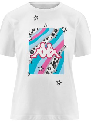 LOGO FIBI - T-ShirtsTop - T-Shirt - Woman - WHITE