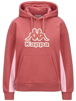 LOGO  FELAD - Fleece - Jumper - Woman - PINK CINDER-PINK CHERRY