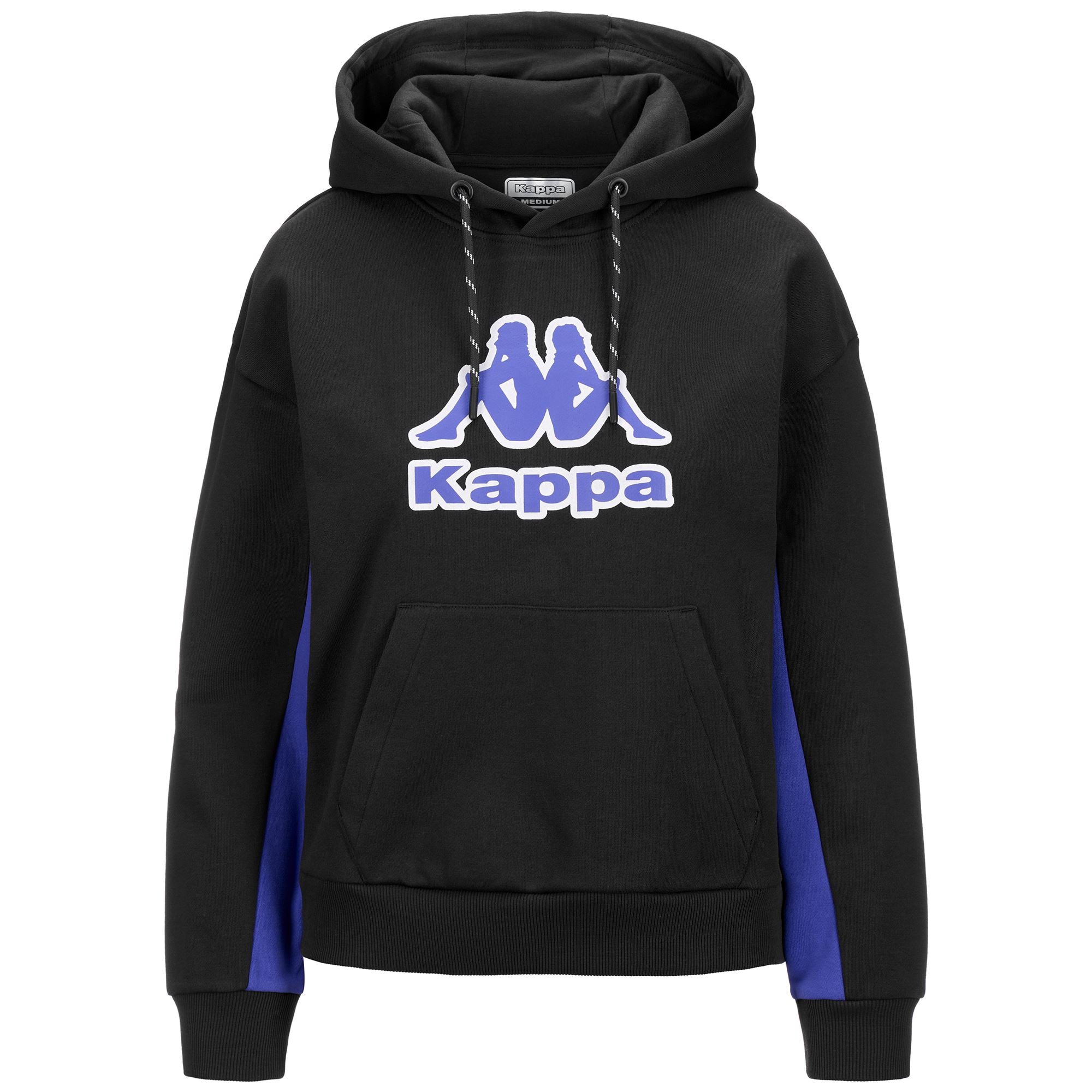 LOGO FELAD - Fleece - Jumper - Woman - GREY COAL-VIOLET BLUE IRIS