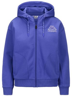 LOGO  FEMISA - Fleece - Jacket - Woman - VIOLET  BLUE IRIS