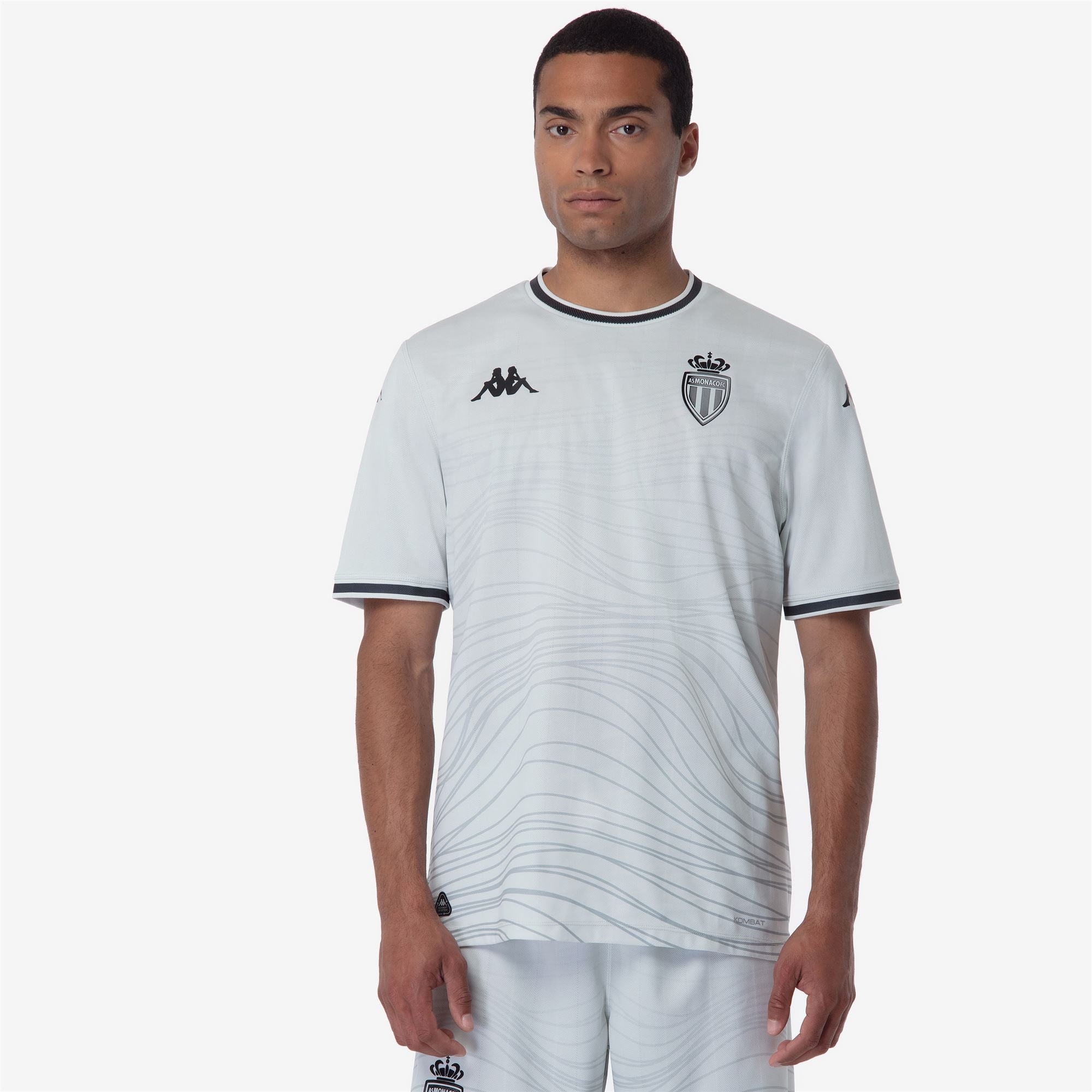 KOMBAT 2025 MONACO - Active Jerseys - Shirt - Man - GREY BARELY-GREY DK - Image 4