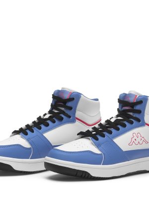 LOGO BERNAL MD - Sneakers - Low Cut - Unisex - WHITE-BLUE LT