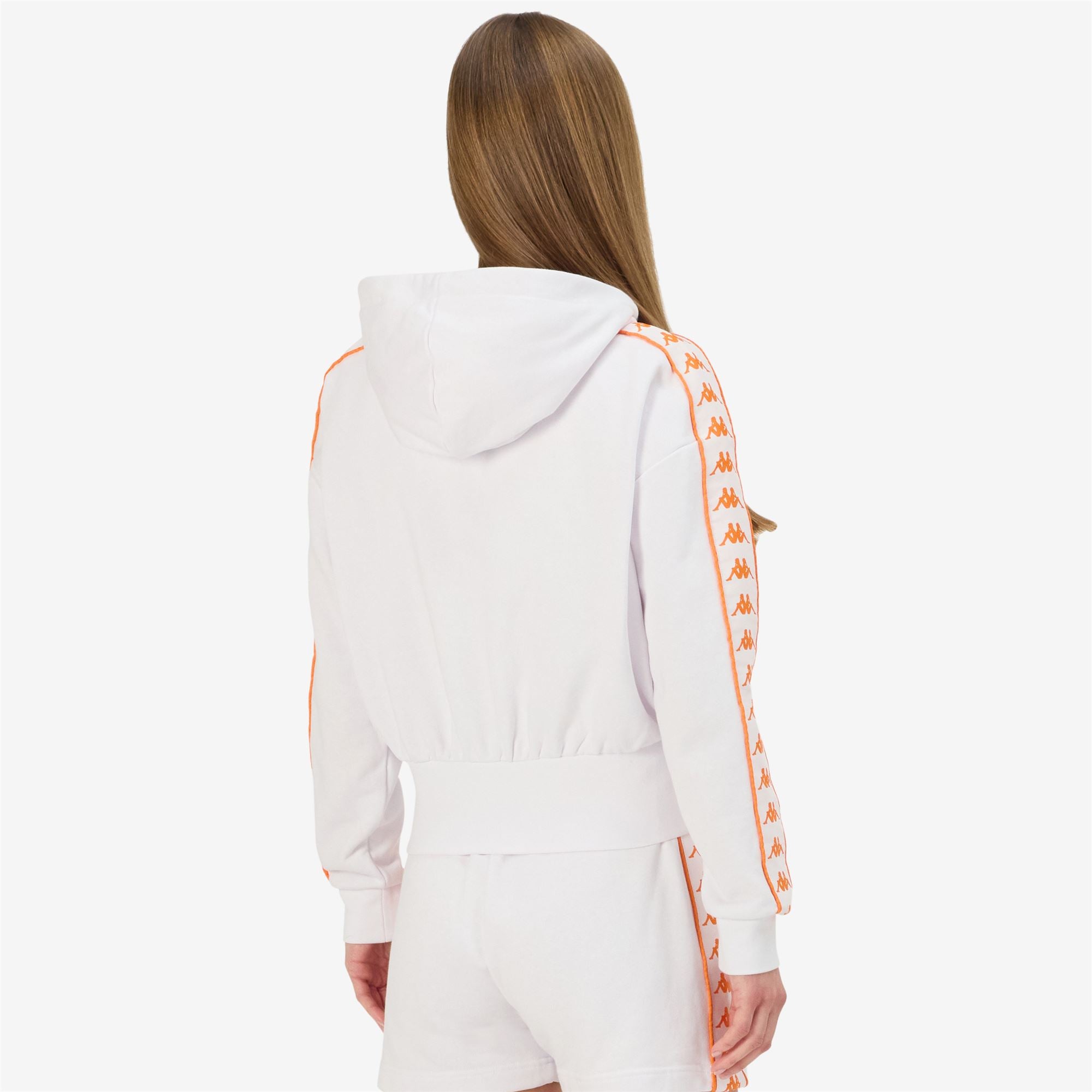 222 BANDA CARLISE - Fleece - Jacket - Woman - WHITE-ORANGE - Image 6