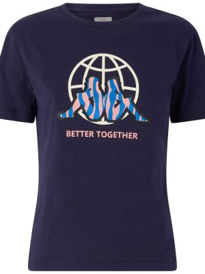 LOGO GAFFA - T-ShirtsTop - T-Shirt - Woman - BLUE MARINE