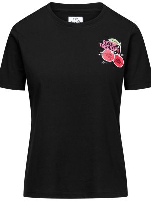 LOGO GERTU - T-ShirtsTop - T-Shirt - Woman - BLACK