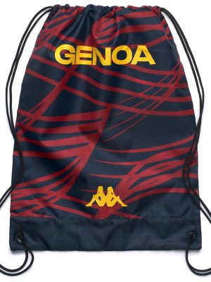 CABASCO GENOA - Bags - Shoulder Bag - Unisex - BLUE DK-RED BLAZE