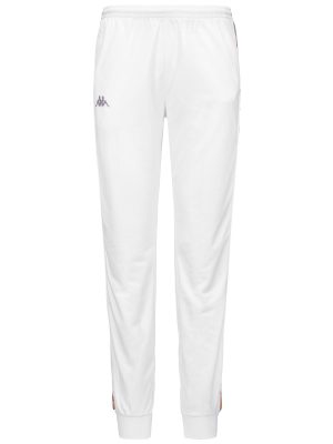 222 BANDA WRASTORIA GRAPHIKTAPE - Pants - Sport Trousers - Woman - WHITE-GREY-ORANGE