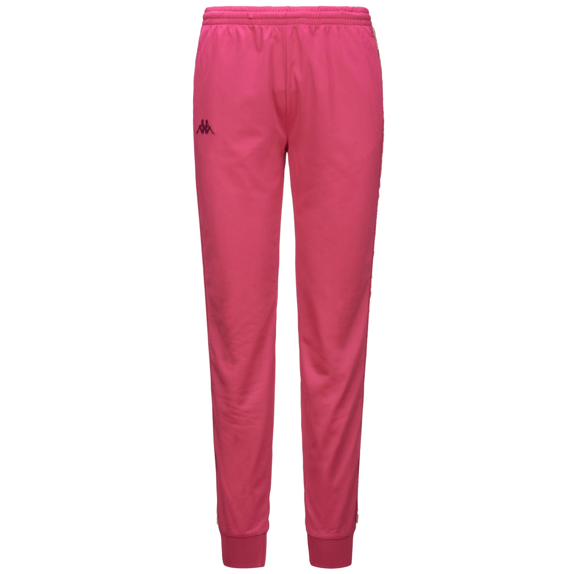 222 BANDA WRASTORIA GRAPHIKTAPE - Pants - Sport Trousers - Woman - FUCHSIA BRIGHT ROSE-WHITE-BEIGE