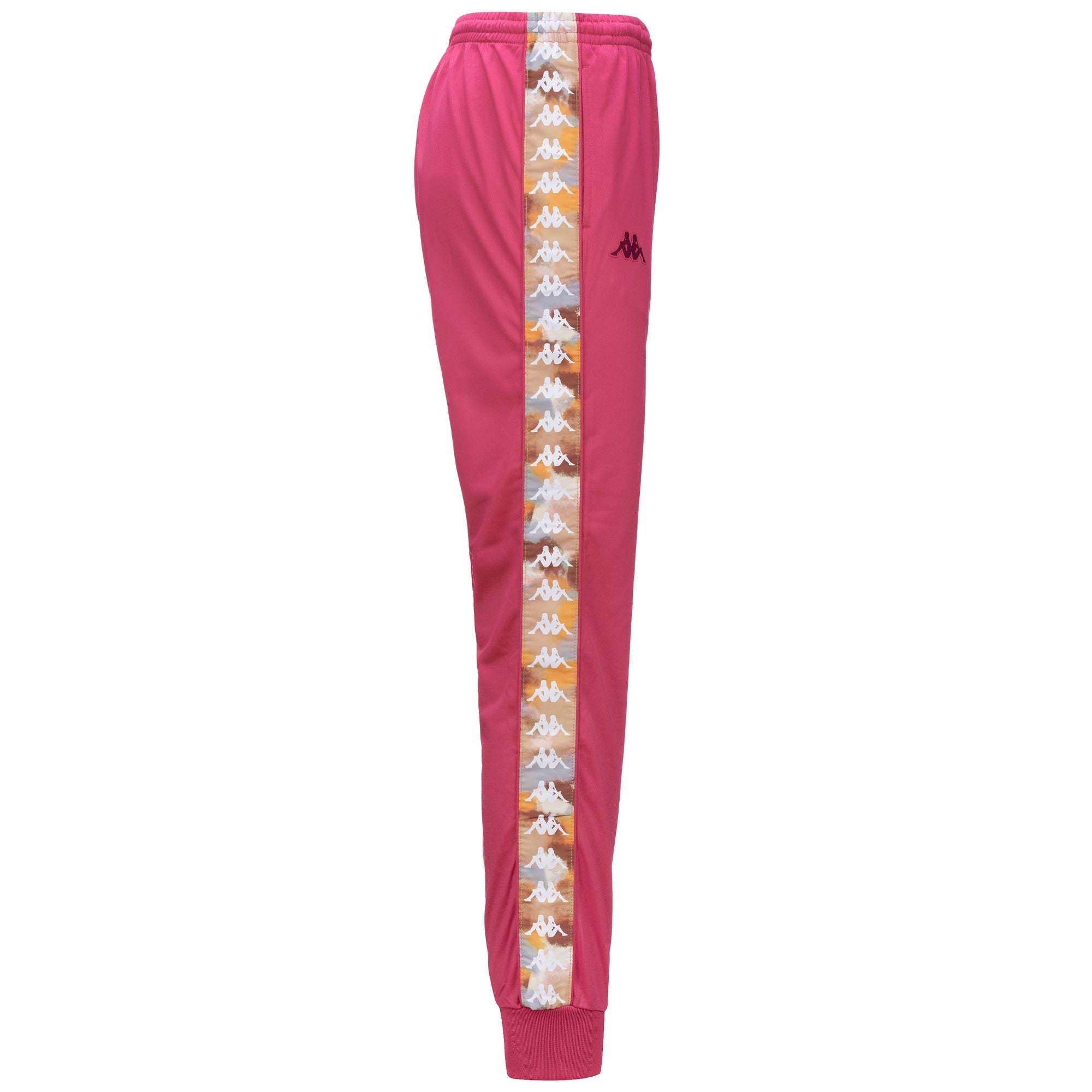 222 BANDA WRASTORIA GRAPHIKTAPE - Pants - Sport Trousers - Woman - FUCHSIA BRIGHT ROSE-WHITE-BEIGE - Image 2