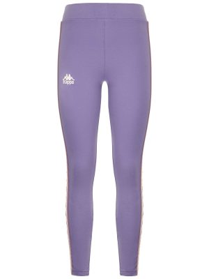 222 BANDA ANENO 2 - Pants - Sport Trousers - Woman - VIOLET LAVANDER-BROWN CAMEO-WHITE CREAM