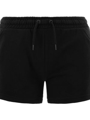 LOGO EDILIE - Shorts - Sport  Shorts - Woman - BLACK