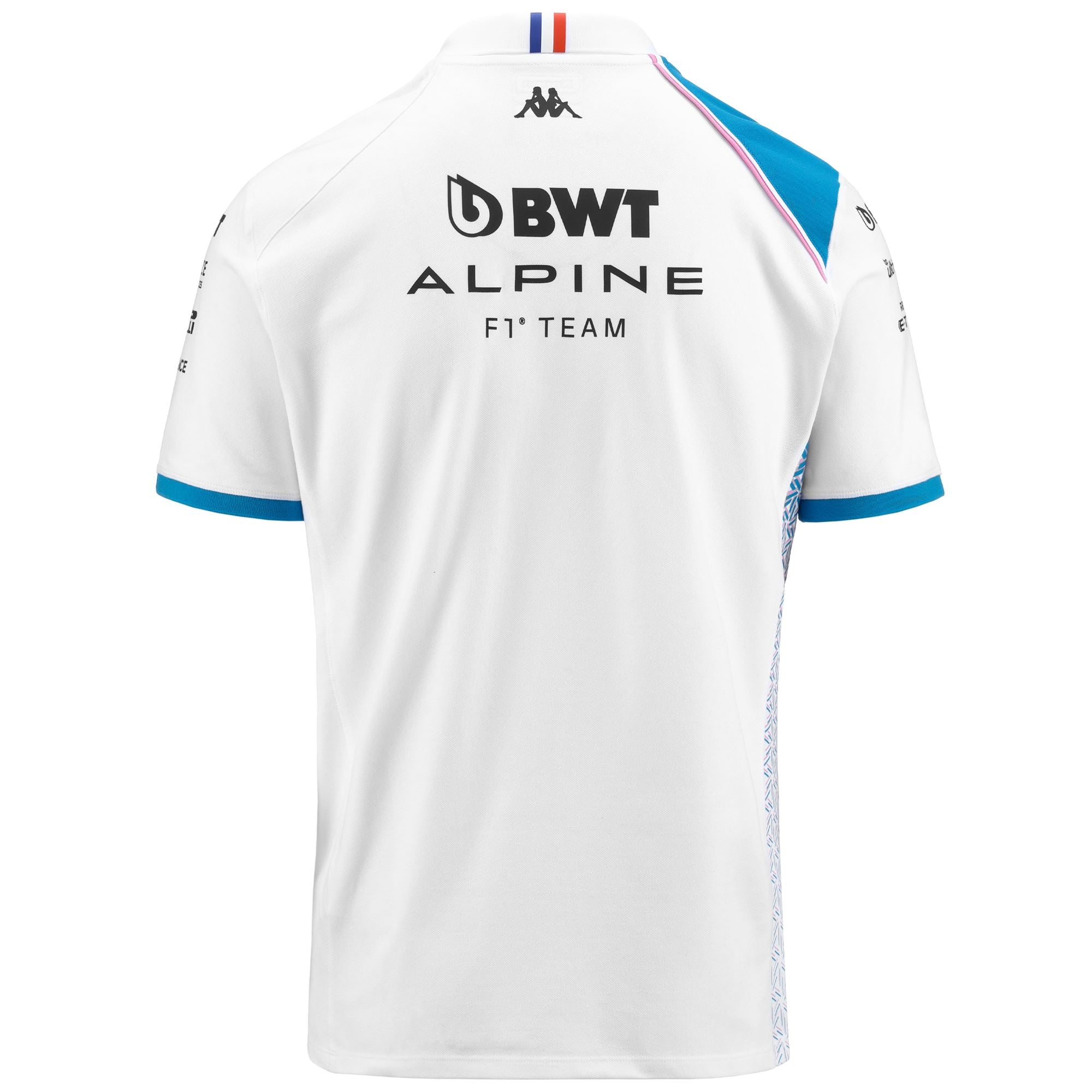 ACREM ALPINE F1 - Polo Shirts - Polo - Man - WHITE-LIQUID BLUE - Image 3