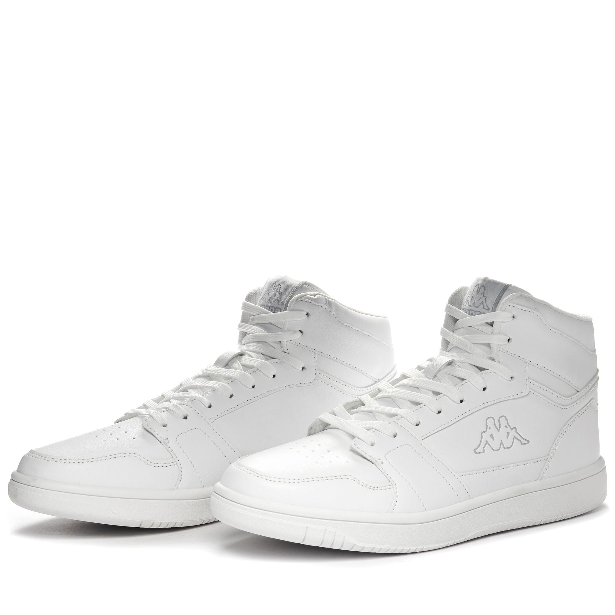 LOGO BASIL MD - Sneakers - Mid Cut - Unisex - WHITE