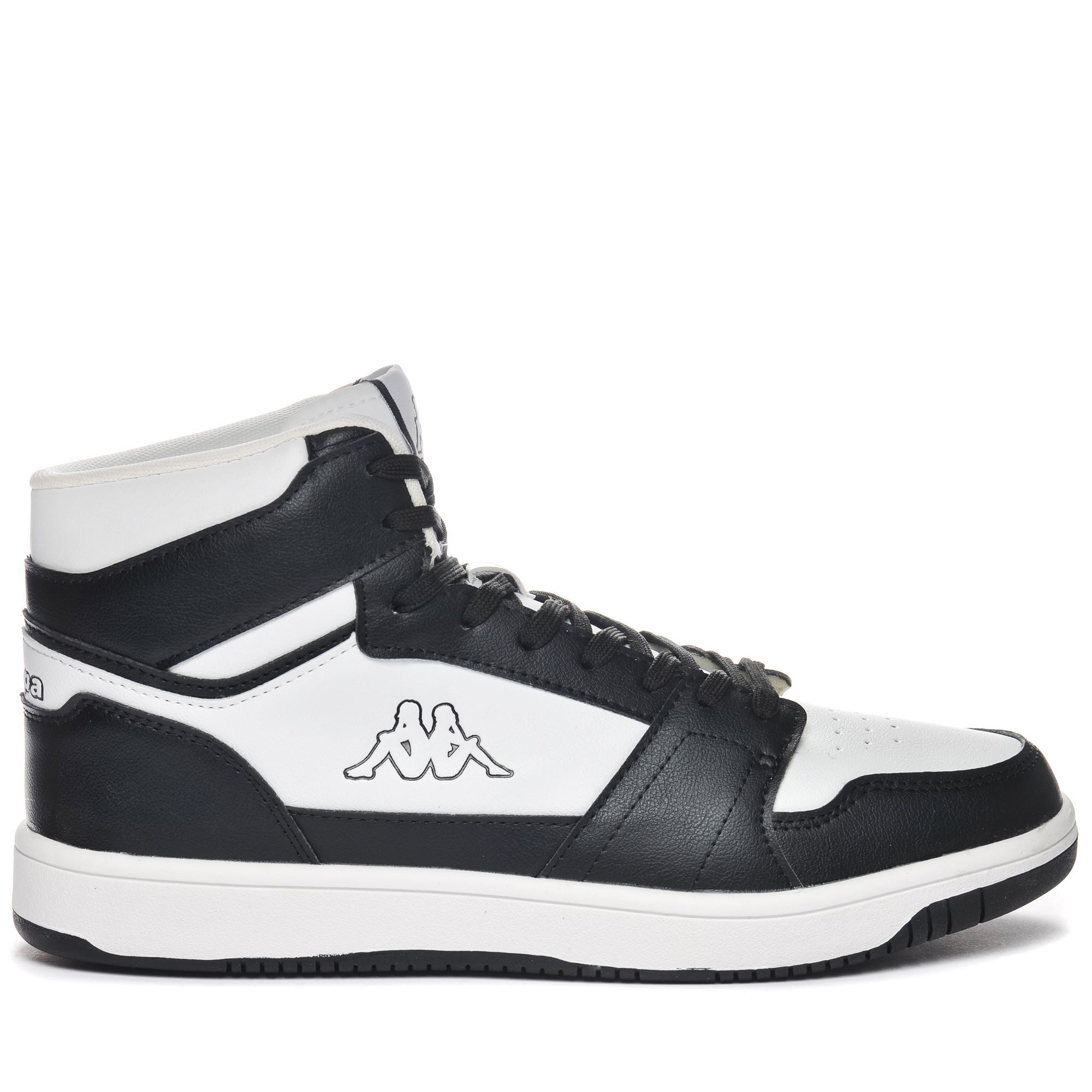 LOGO BASIL MD - Sneakers - Mid Cut - Unisex - WHITE-BLACK - Image 2