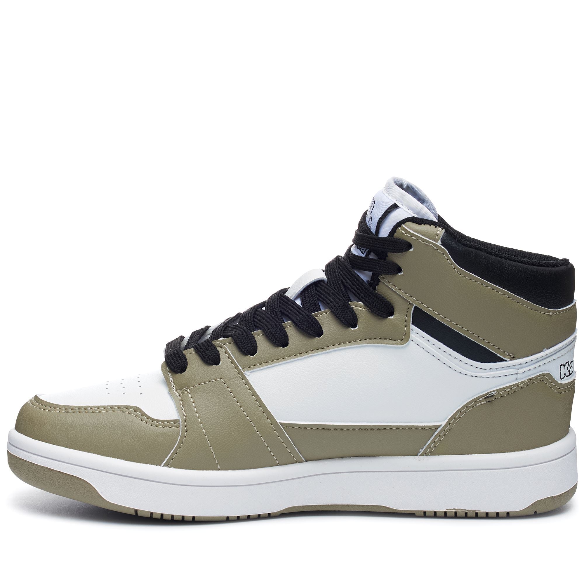 LOGO BASIL MD - Sneakers - Mid Cut - Unisex - BEIGE SAGE-WHITE-BLACK - Image 4