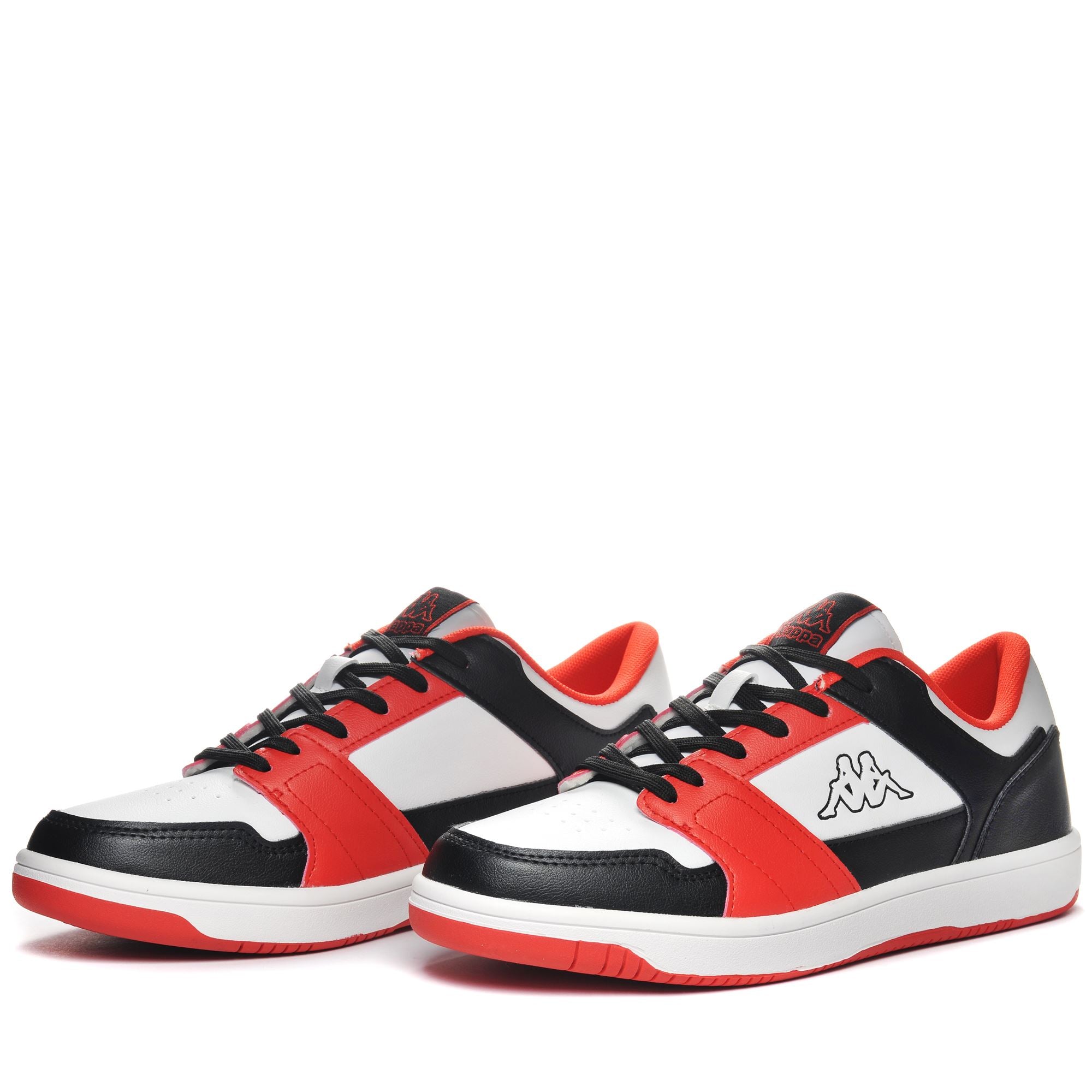 LOGO BERNAL - Sneakers - Low Cut - Unisex - WHITE-BLACK-RED