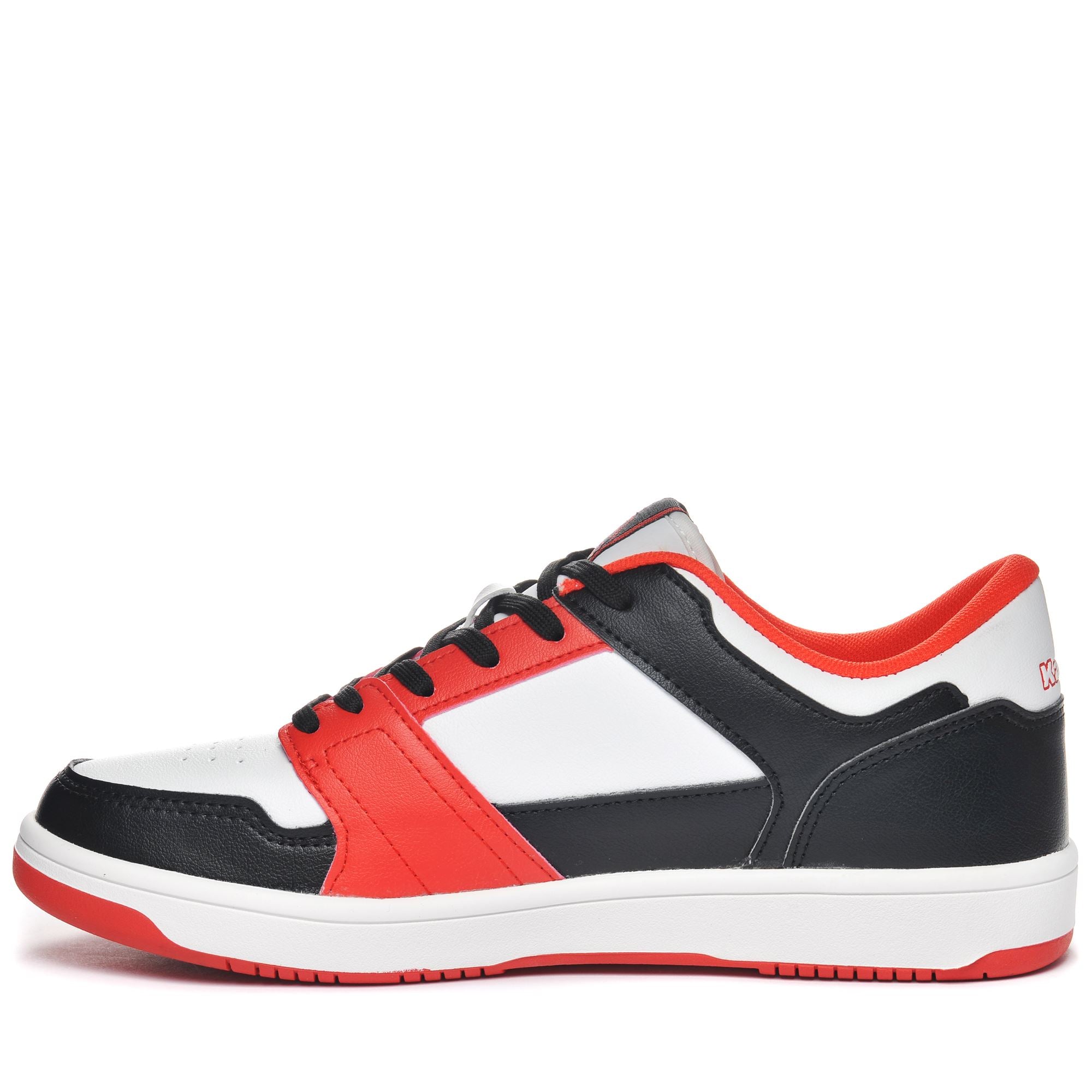 LOGO BERNAL - Sneakers - Low Cut - Unisex - WHITE-BLACK-RED - Image 4