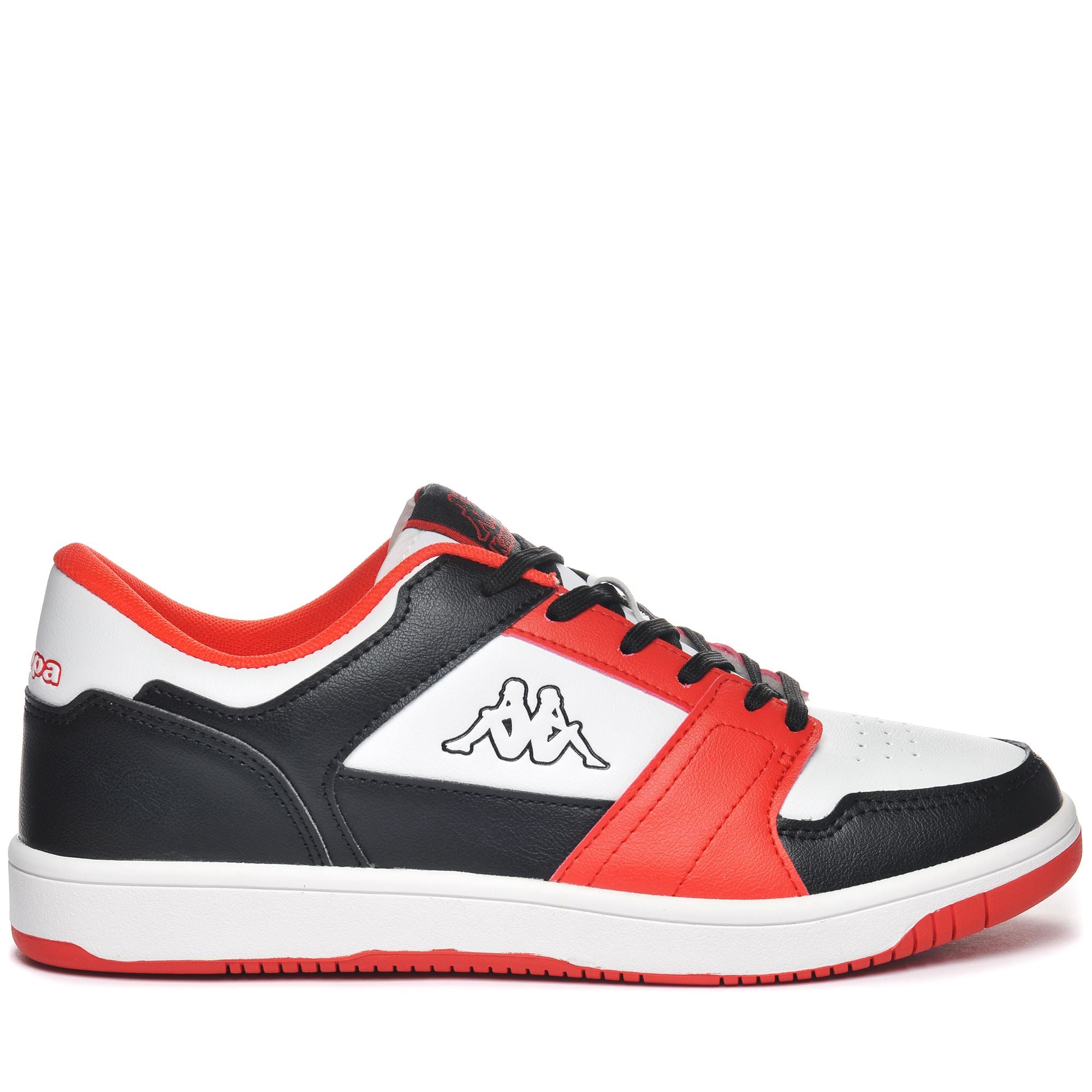 LOGO BERNAL - Sneakers - Low Cut - Unisex - WHITE-BLACK-RED - Image 2