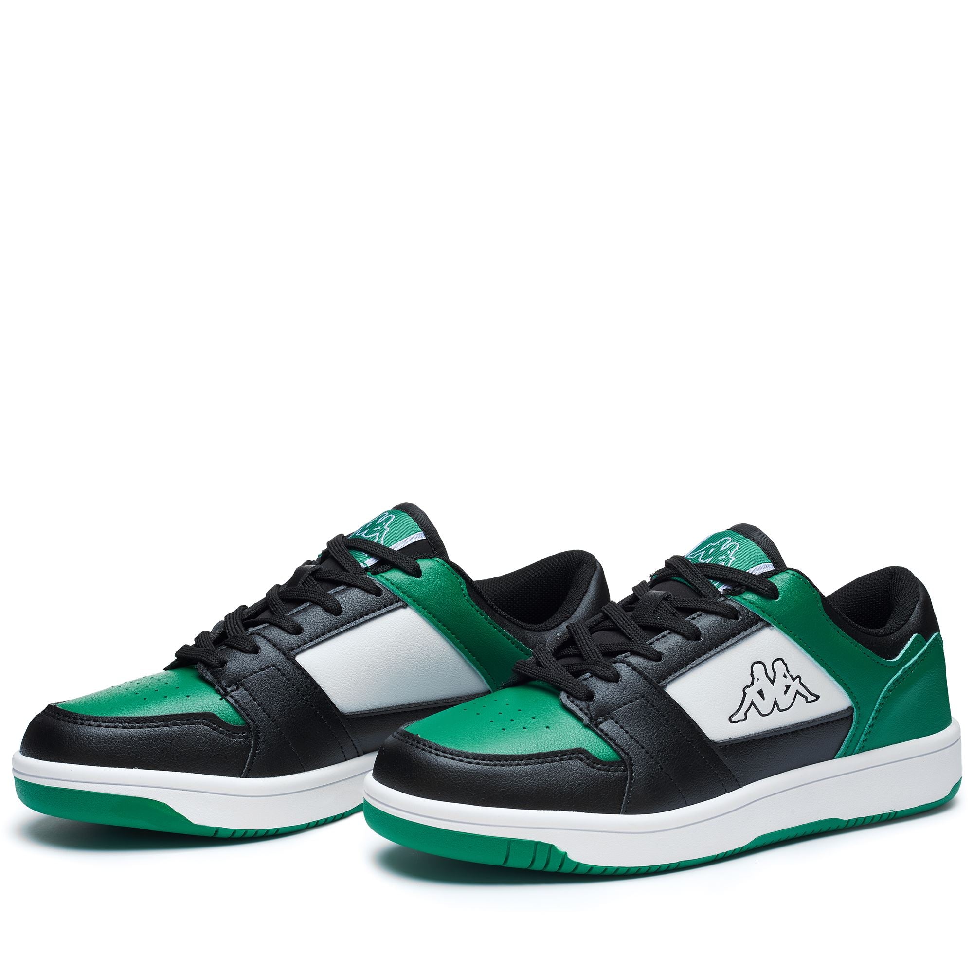 LOGO BERNAL - Sneakers - Low Cut - Unisex - GREEN MD-BLACK-WHITE