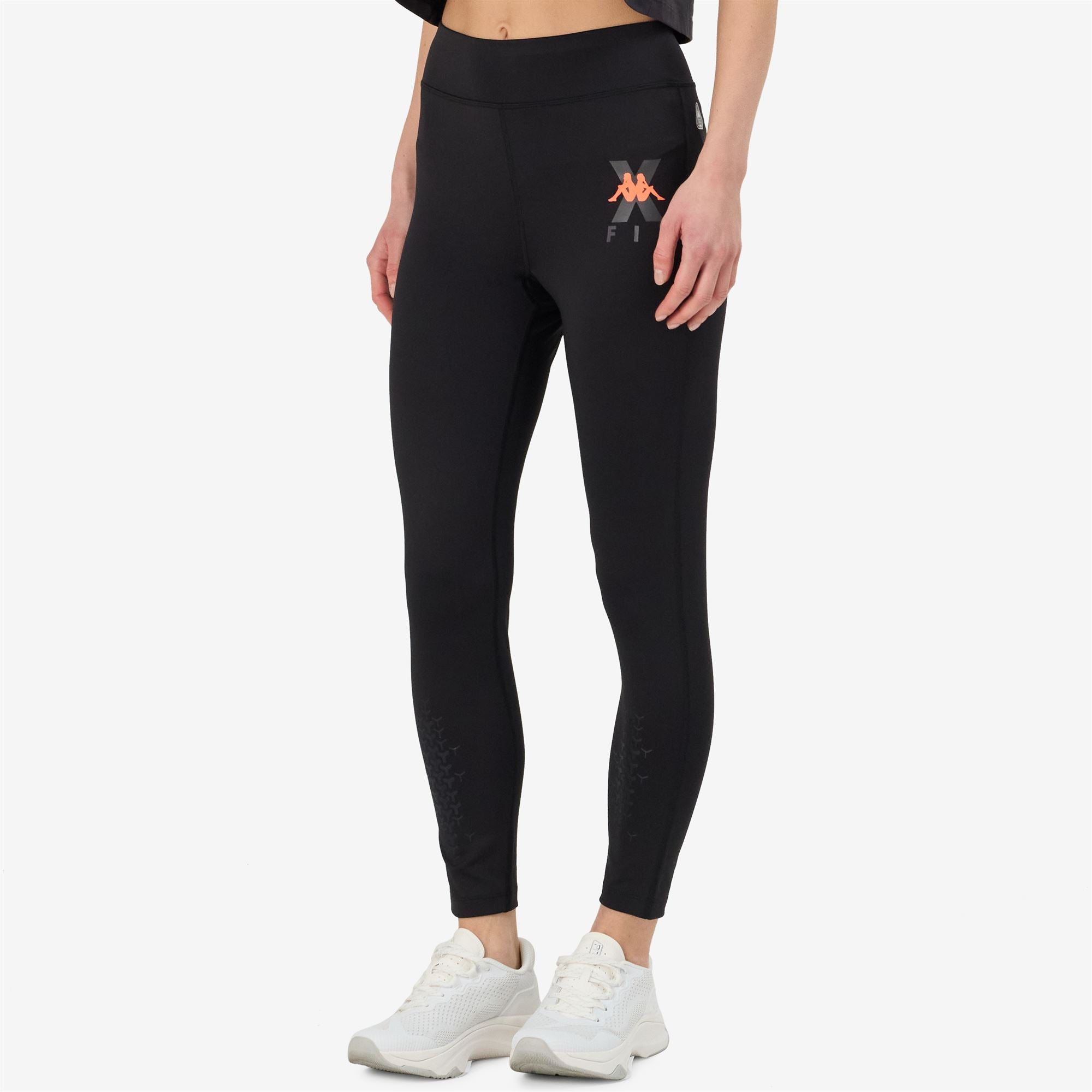 KOMBAT WKT EQUILA - Pants - Sport Trousers - Woman - BLACK-NEON CORAL - Image 5