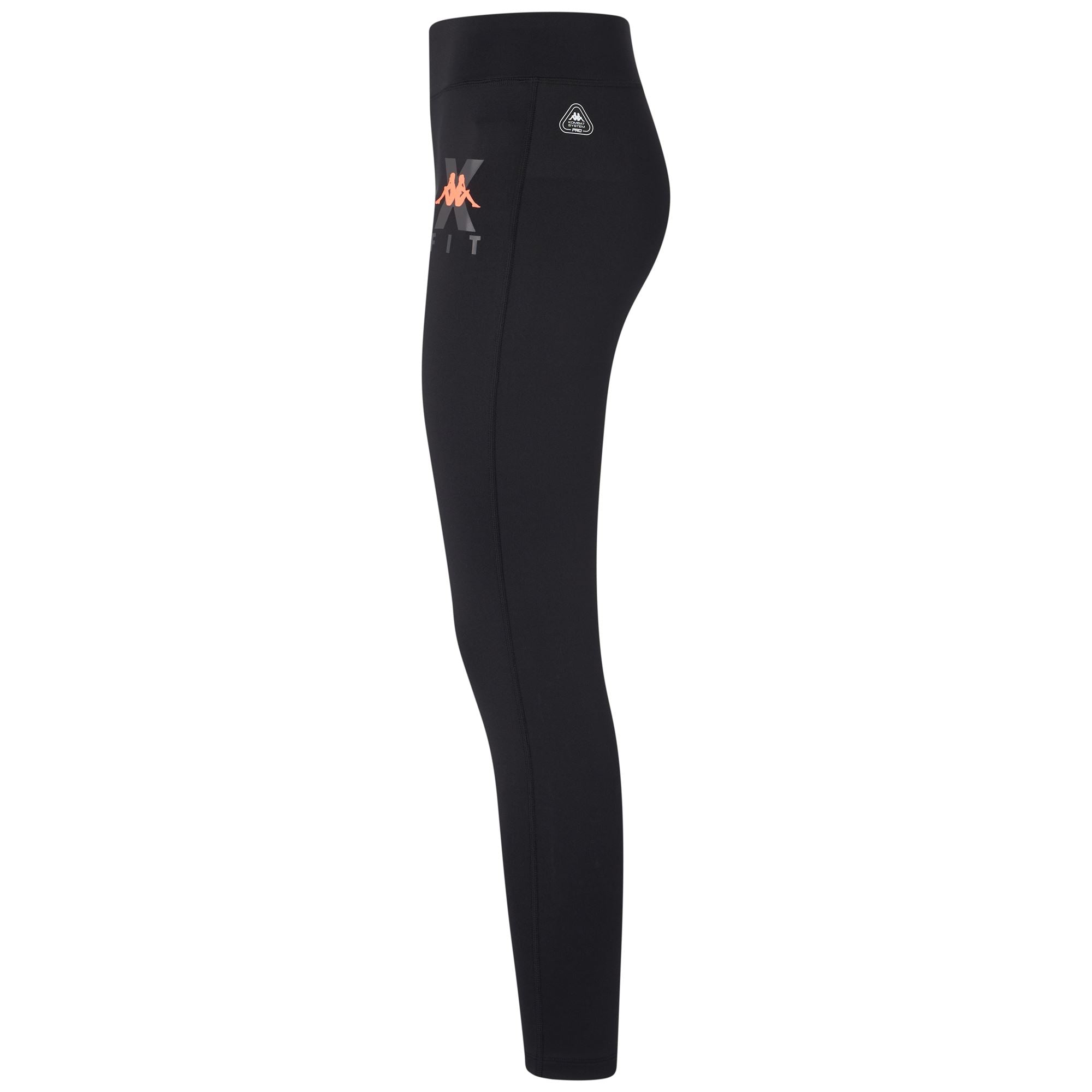 KOMBAT WKT EQUILA - Pants - Sport Trousers - Woman - BLACK-NEON CORAL - Image 2