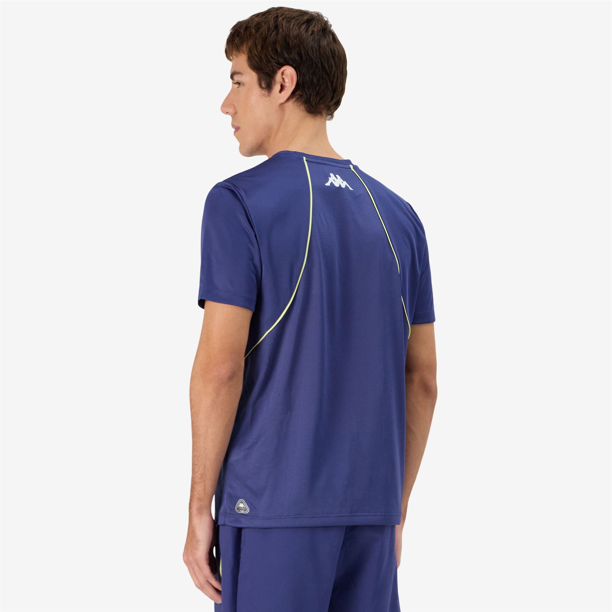 KOMBAT PADEL FUYO - Active Jerseys - Shirt - Man - BLUE TWILIGHT-YELLOW LT SULPHUR - Image 6