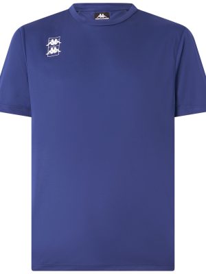 KOMBAT PADEL FUYO - Active Jerseys - Shirt - Man - BLUE TWILIGHT-YELLOW LT SULPHUR