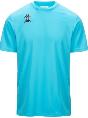 KOMBAT PADEL FUYO - Active Jerseys - Shirt - Man - TURQUOISE CURACAO
