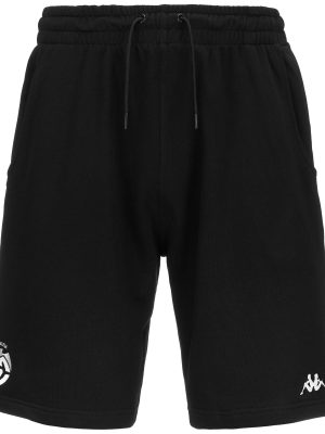 ALLOUCS SPEZIA - Shorts - Sport  Shorts - Man - BLACK-WHITE