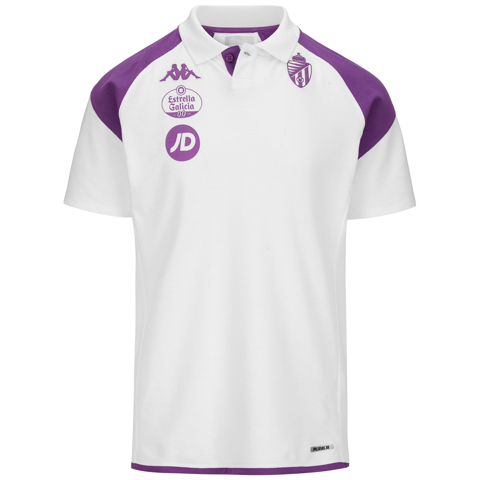 ANGAT 7 VALLADOLID - Polo Shirts - Polo - Man - WHITE-VIOLET-SPONSOR 1