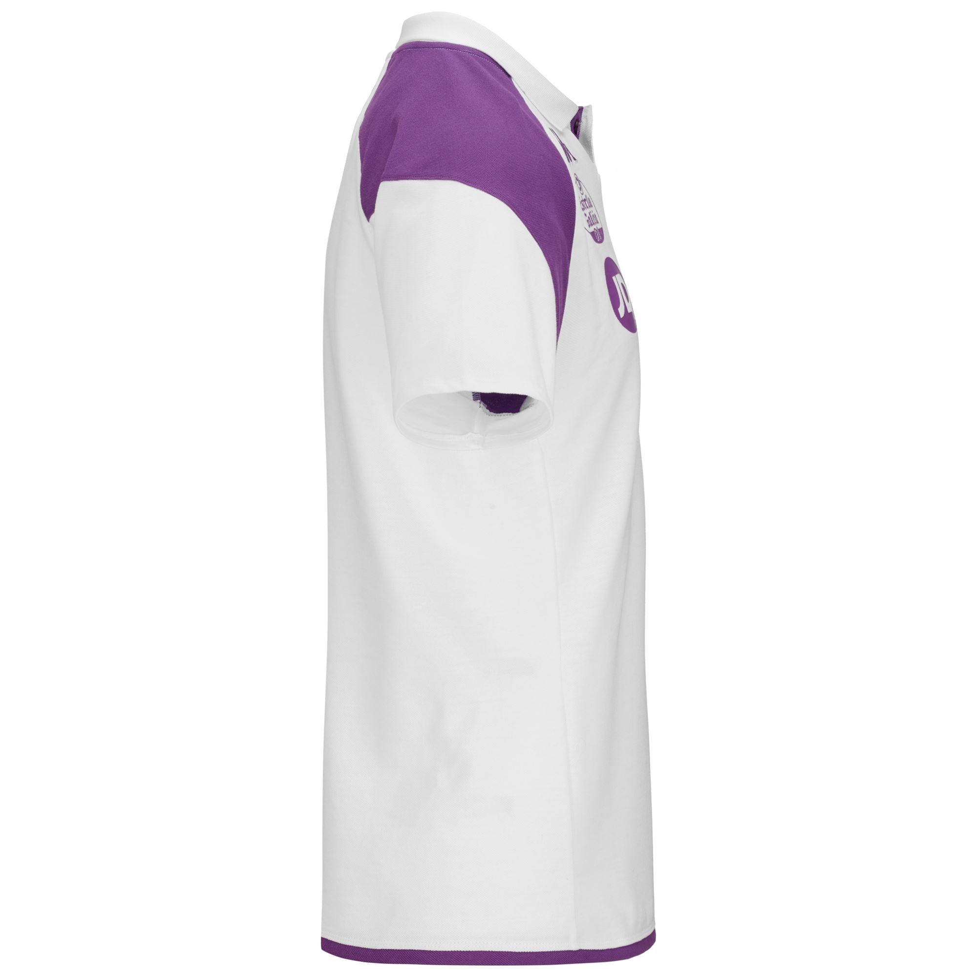 ANGAT 7 VALLADOLID - Polo Shirts - Polo - Man - WHITE-VIOLET-SPONSOR 1 - Image 2