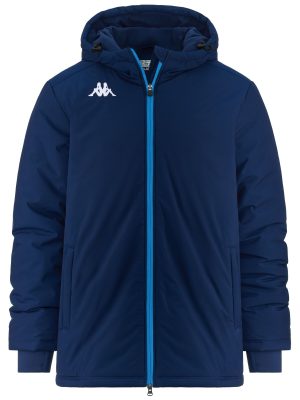 KAPPA4FOOTBALL NAMBERON - Jackets - Long - Man - BLUE DEPTHS-BLUE SKY
