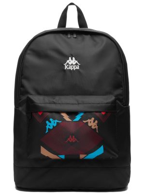 HERITAGE PERCY - Bags - Backpack - Unisex - BLACK-TURQUOISE
