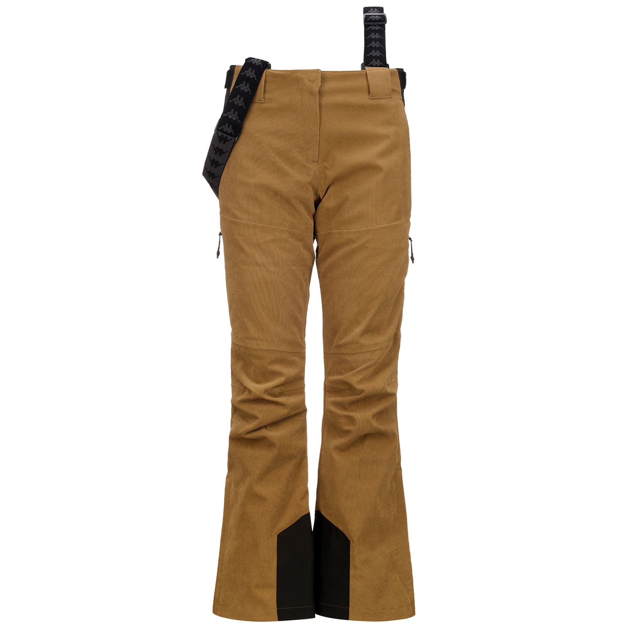 6CENTO 665V - Pants - Sport Trousers - Woman - BROWN BONE-BLACK