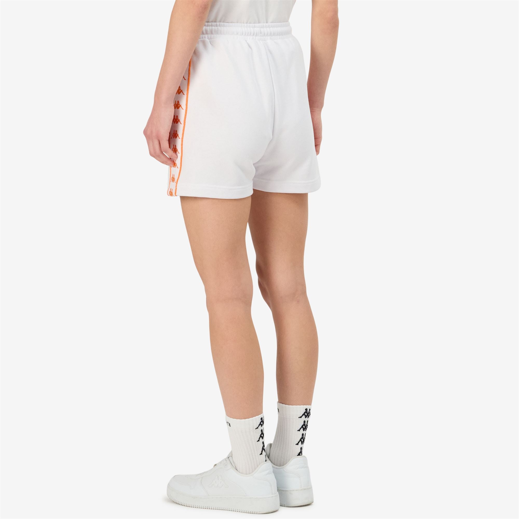 222 BANDA IVISSA - Shorts - Sport Shorts - Woman - WHITE-ORANGE - Image 6